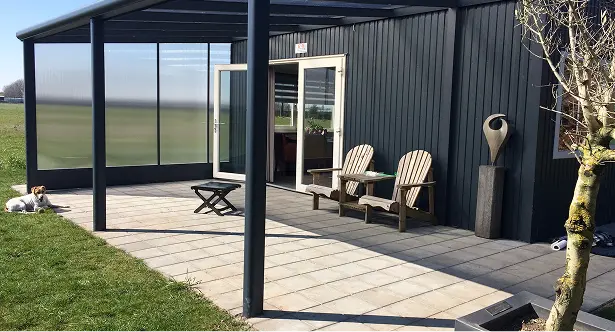 taras z kostki brukowej