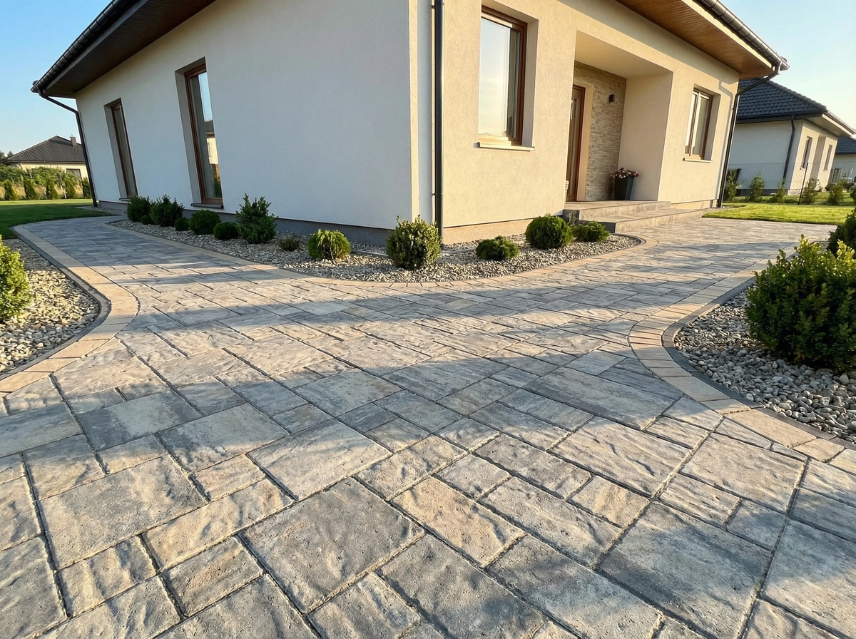 Opaska wokół domu z kostki: praktyczne porady